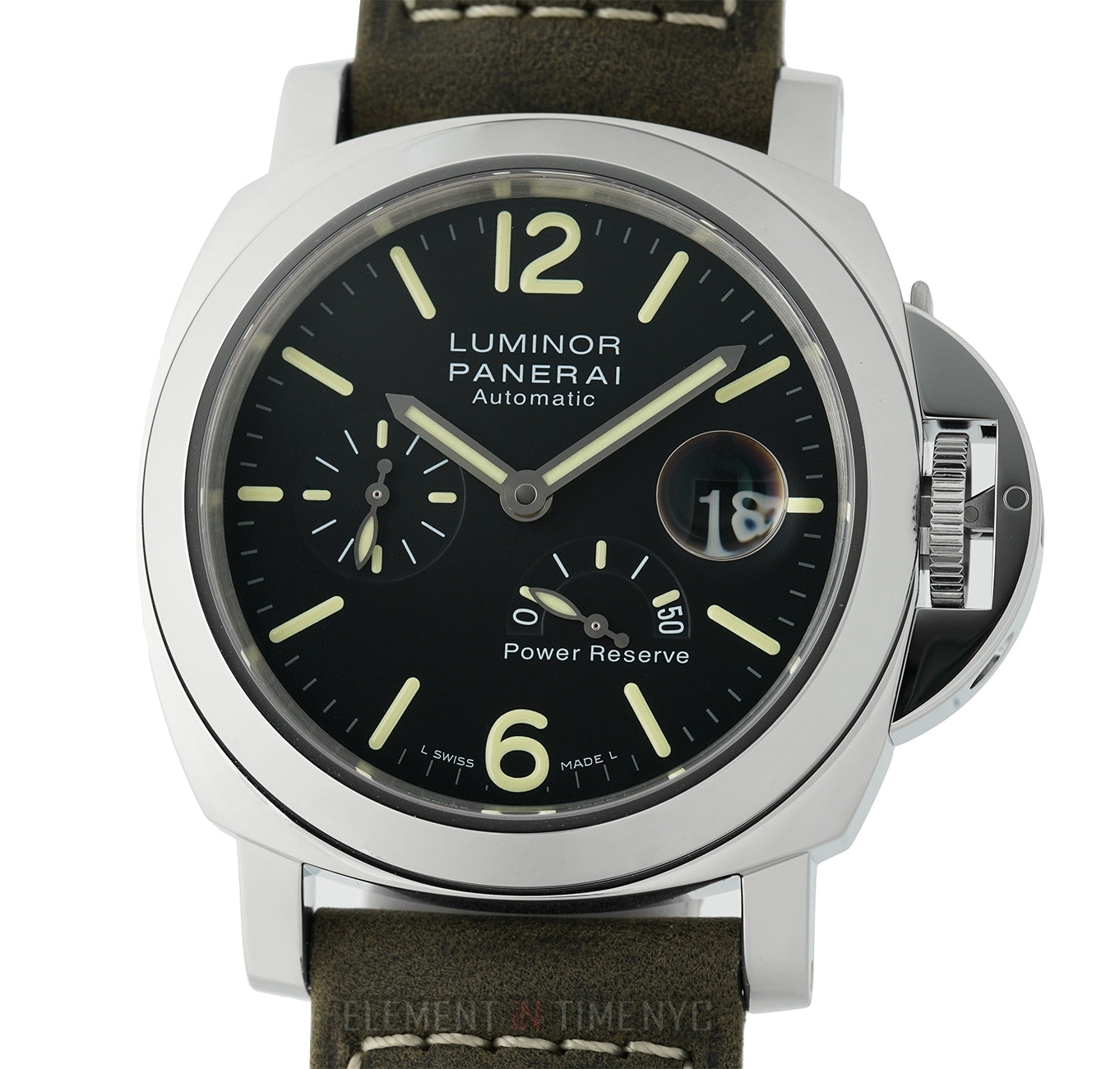 Officine Panerai PAM01090 Luminor Power Reserve Stainless Steel