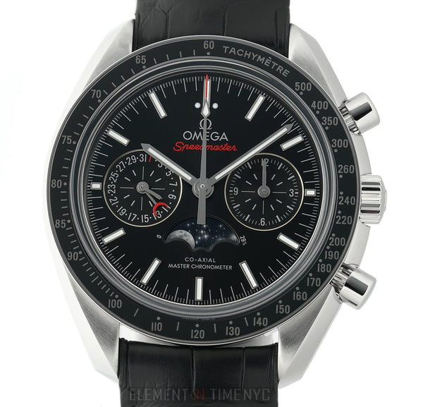 Moonwatch Co-Axial Master Chronometer Moonphase Black Dial