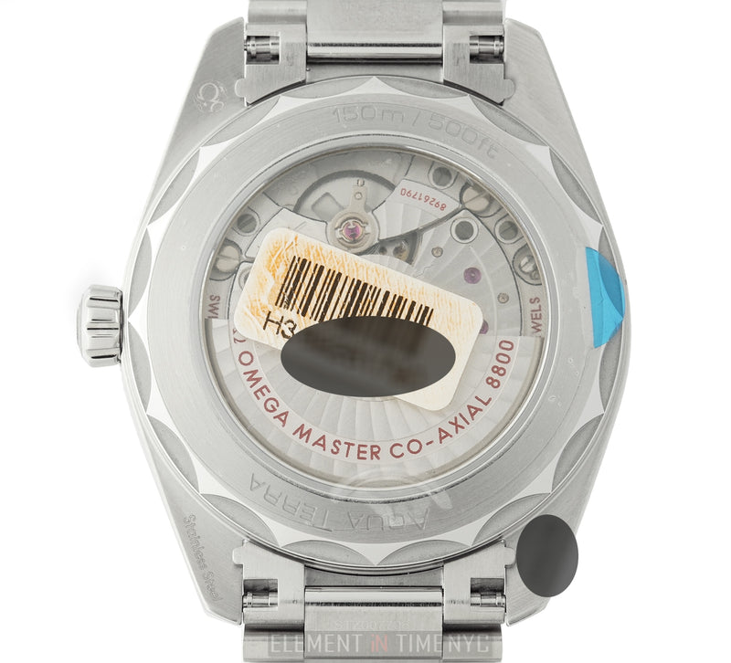 Aqua Terra 150M Co-Axial Master Chronometer 38mm Grey Diamond Dial