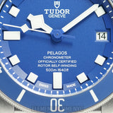 42mm Titanium and Steel Blue Dial