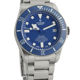 42mm Titanium and Steel Blue Dial