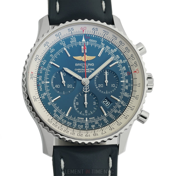 01 Chronograph Stainless Steel Blue Dial 46mm 2018