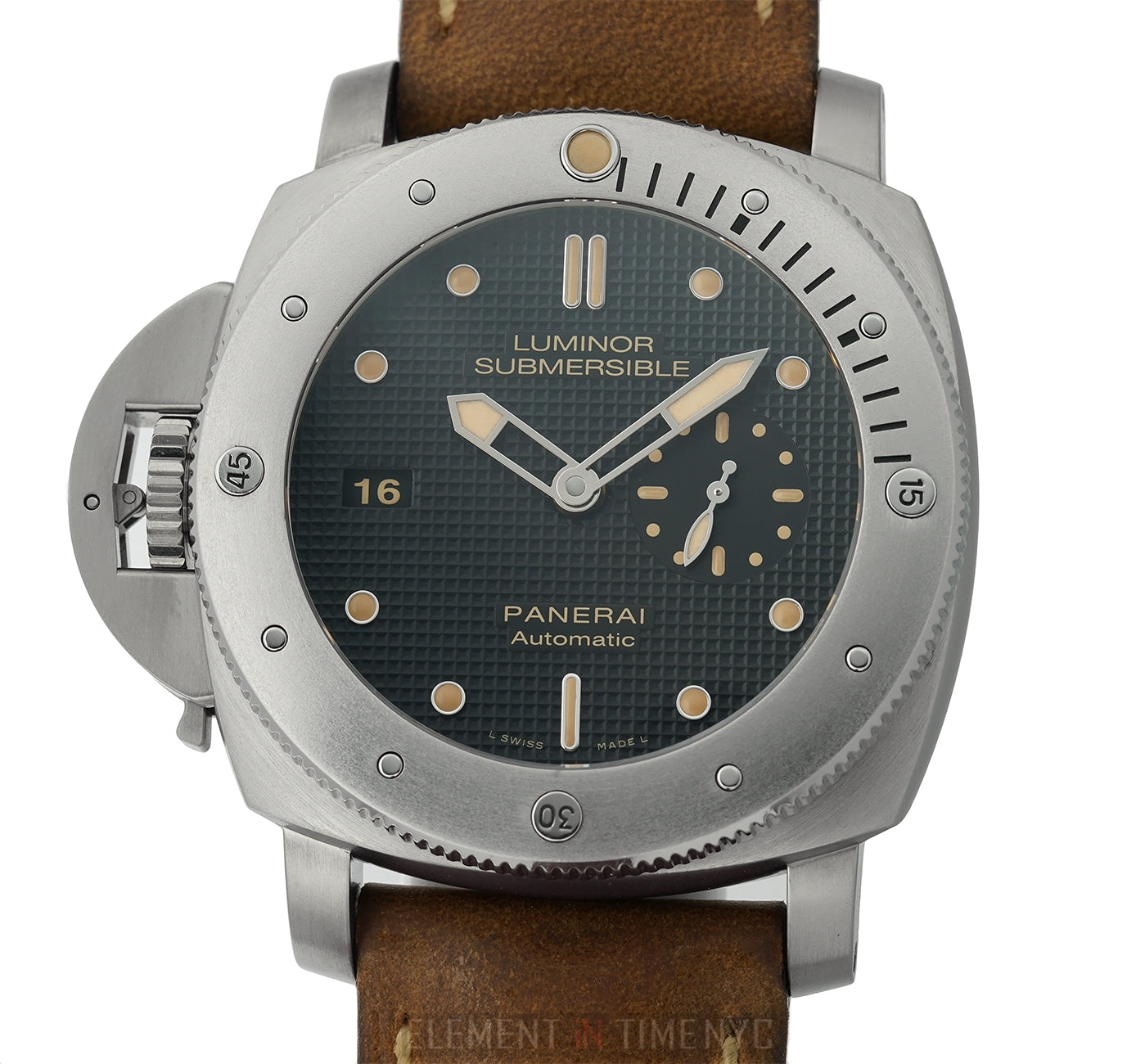 Panerai submersible best sale titanium 47mm