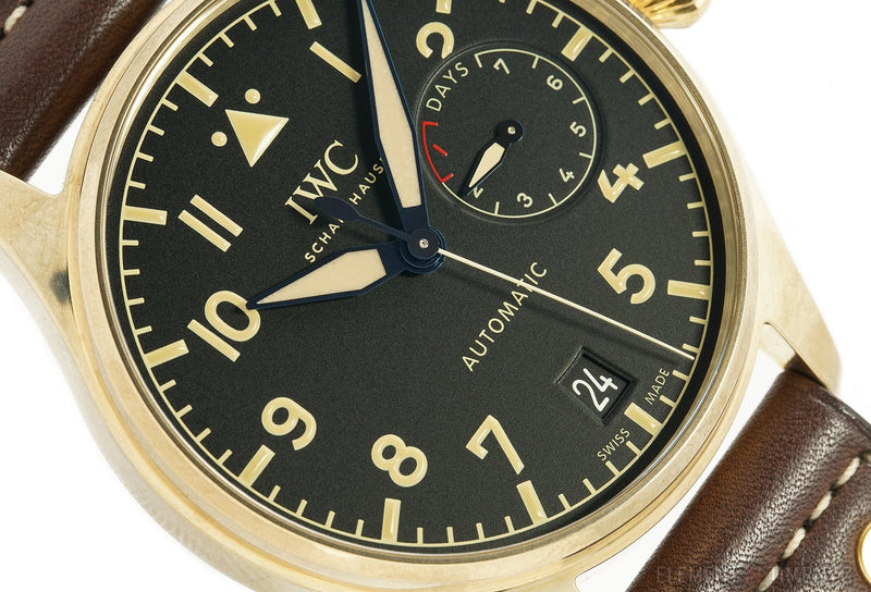 Big Pilot Heritage Bronze 7-Day Black Dial 46mm Limited 1500 Pieces 2017