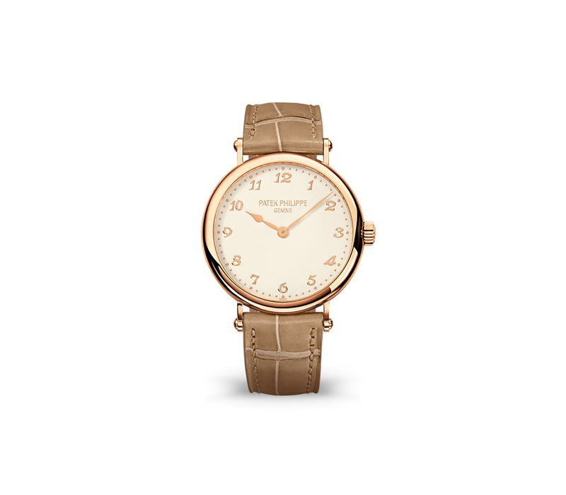 35mm Ultra Thin 18k Rose Gold Silver Dial Automatic