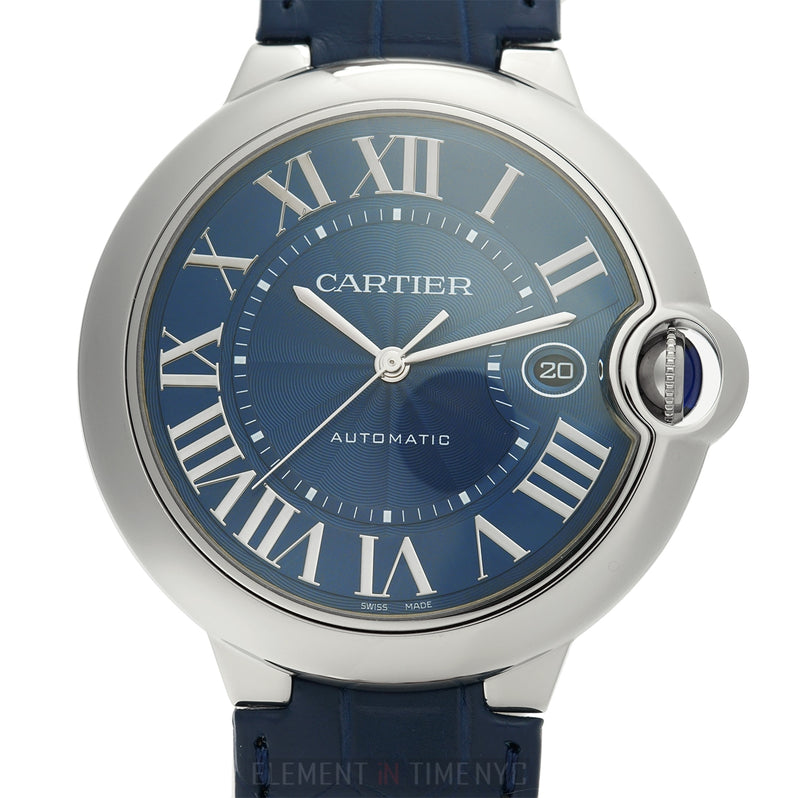 Stainless Steel 42mm Blue Dial Automatic