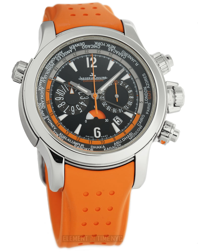 Jaeger LeCoultre Master Compressor Extreme World Chrono Orange