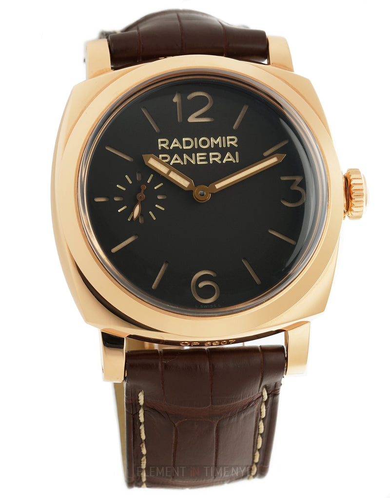 Officine Panerai Radiomir 1940 s Special Edition PAM 398 399 18k