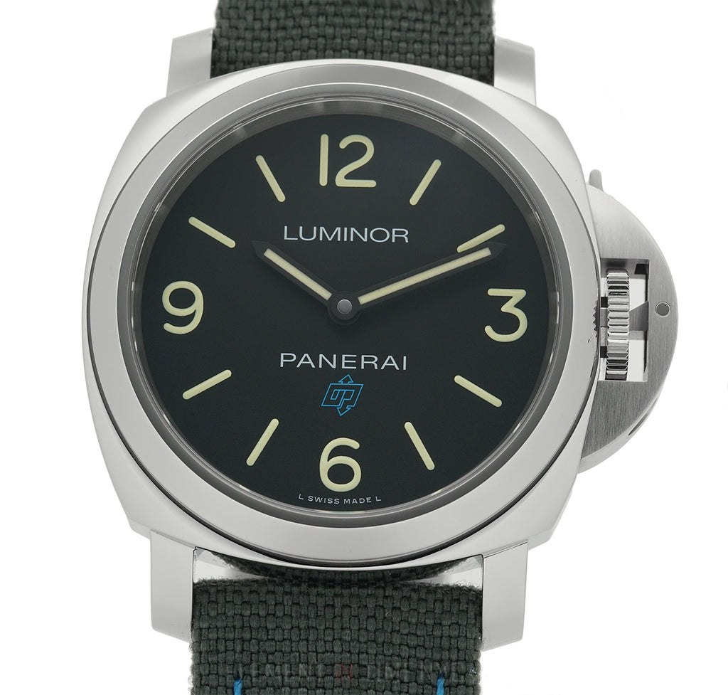 Panerai Luminor Base Logo 3 Days Steel 44mm Black Dial PAM00774