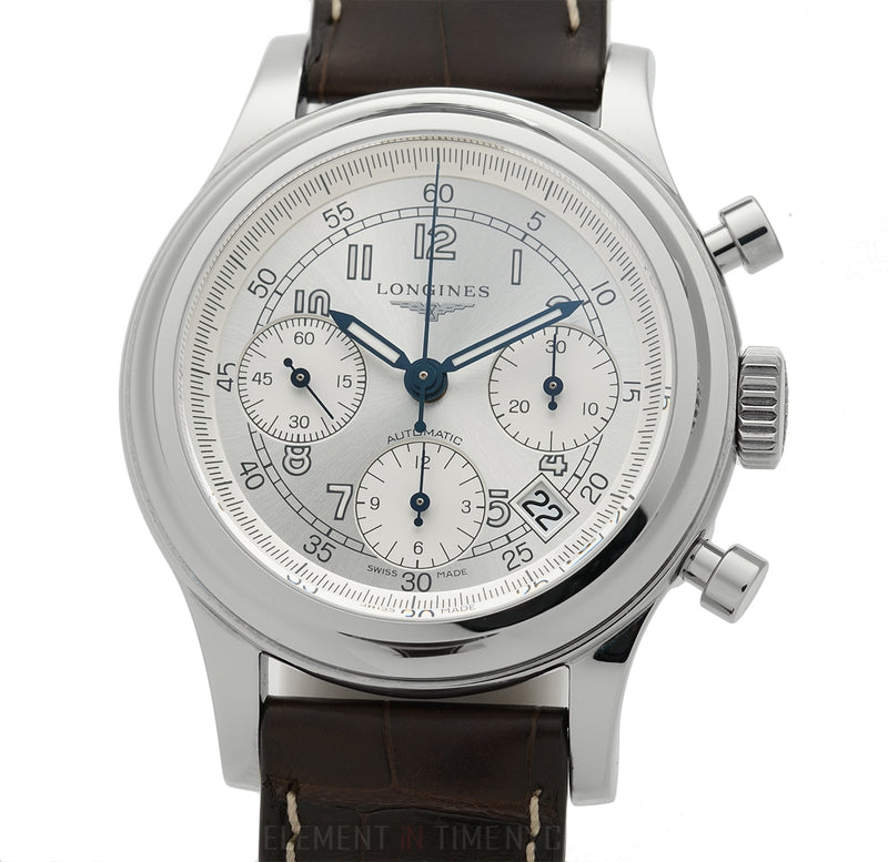 "Heritage 1951" Chronograph 41mm Steel Silver Dial Automatic