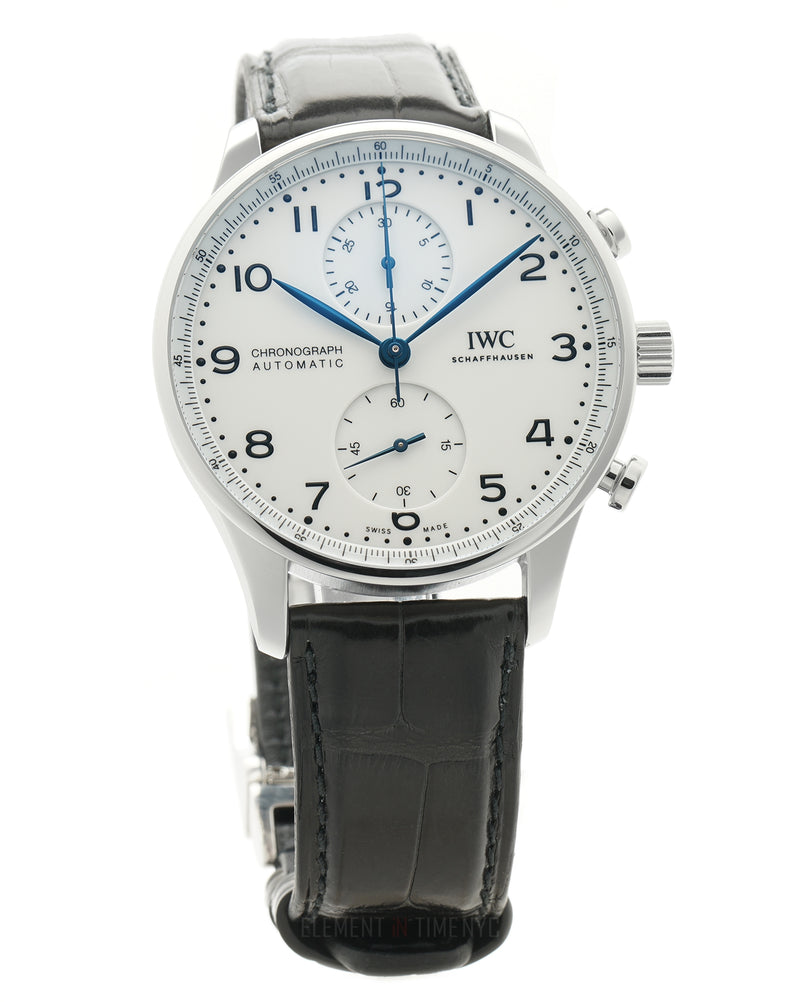 150 Years Chronograph Limited Edition Steel 41mm Lacquered White Dial