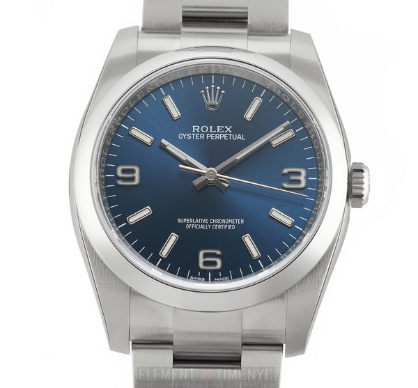 No-Date 36mm Blue 3,6,9 Dial