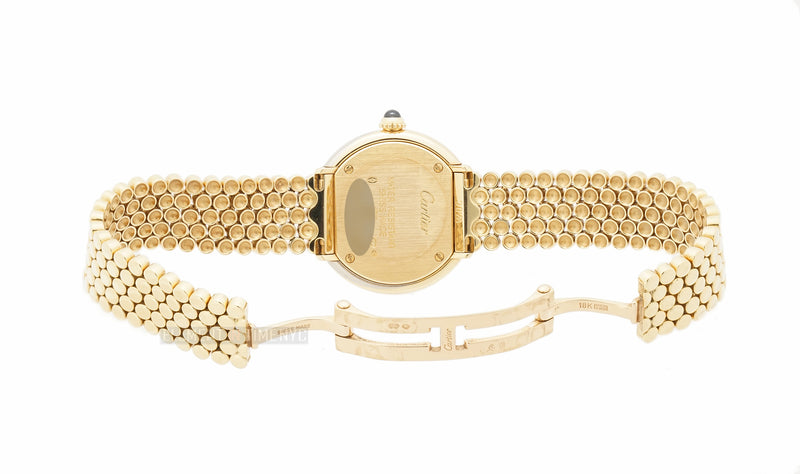 Yellow, Rose, And White Gold Bezel On Yellow Gold Bracelet 27mm