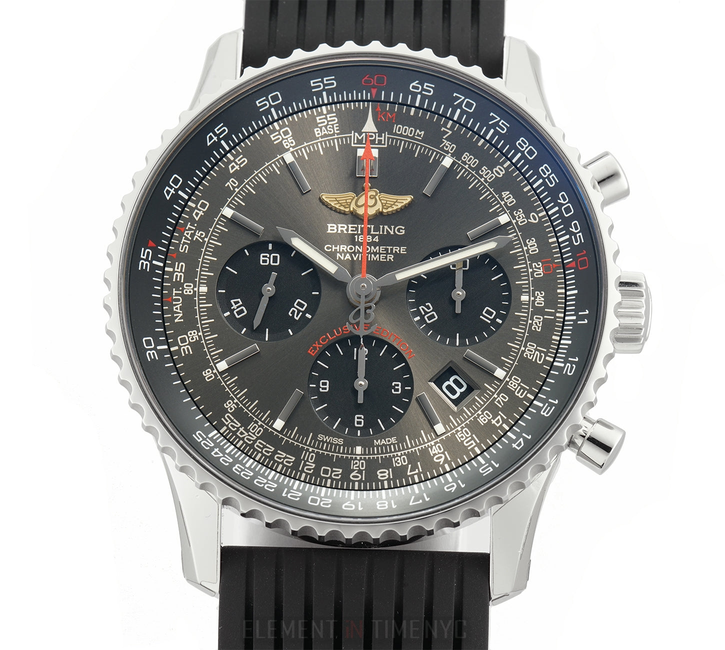 Navitimer clearance stratos grey