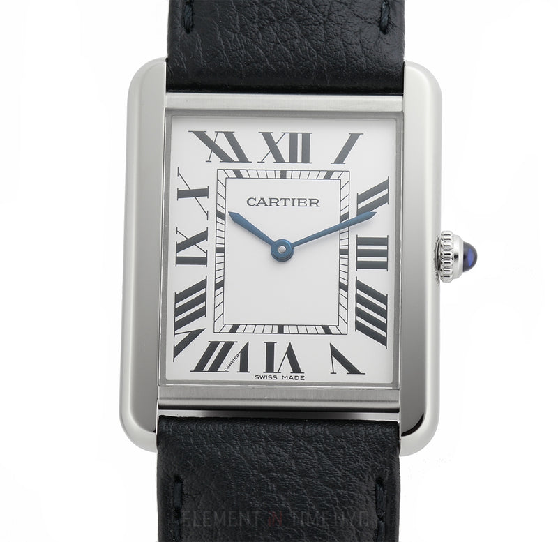 Cartier Tank Solo Steel 27mm Large Quartz WSTA0028 Element iN