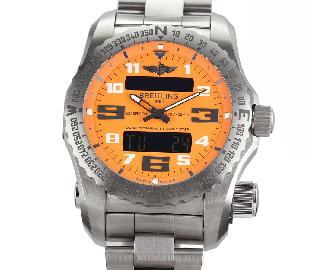 Breitling hot sale emergency orange