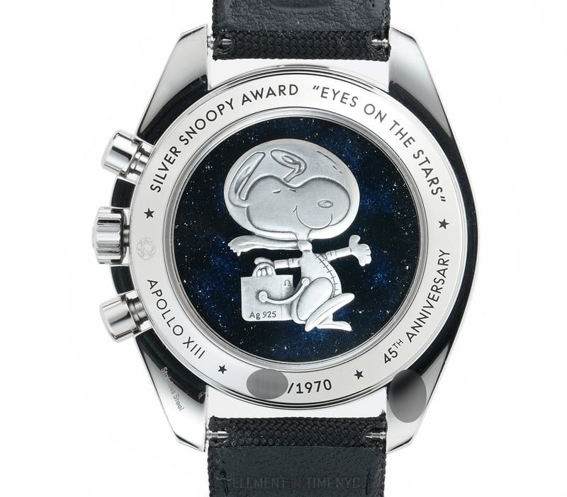 Apollo XIII Silver Snoopy Limited Edition Moonwatch Full Set 2015 Unpolished