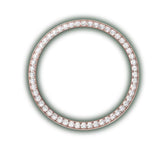 36MM 18k Everose Gold President Diamond Bezel Turquoise Dial
