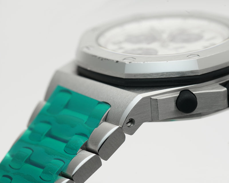 Chronograph Panda Dial 42mm On Bracelet Full Set 2014 Serviced 02/2020