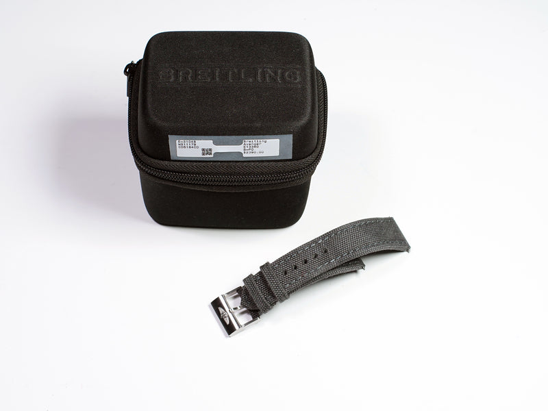Chronograph Titanium 44mm Black Dial On Bracelet