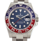 40mm Ceramic Pepsi Bezel 18k White Gold Blue Dial