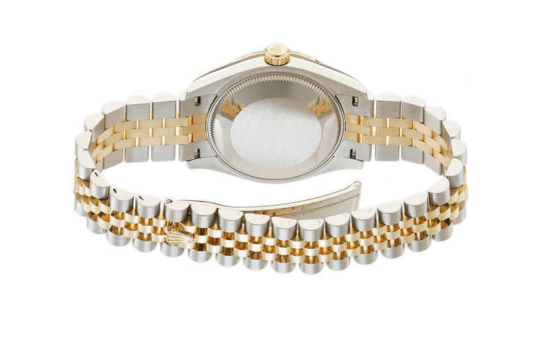 31mm Steel And 18k Yellow Gold Champagne Diamond Dial Jubilee Bracelet 2020
