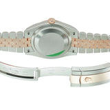 36mm Steel & Everose Gold Slate Roman Diamond VI & IX Dial Jubilee Bracelet