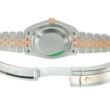 36mm Steel & 18k Everose Gold MOP Diamond Dial Jubilee