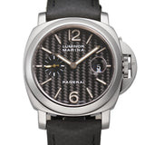 44mm Marina 18k White Gold Carbon Fiber Dial 2004