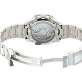 41mm Sport Chronograph Ceramic Bezel Steel Black Dial