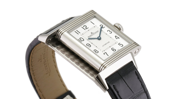 Reverso Classic Large Steel Silver Dial Automatic
