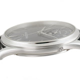 Master Ultra Thin Moon Steel 39mm Black Dial