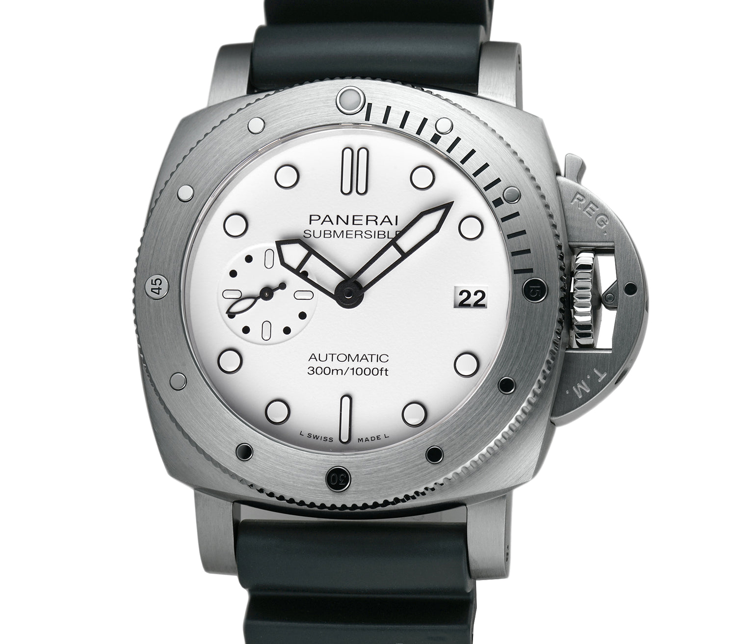 Panerai Submersible 42mm Bianco White PAM01223 Element iN