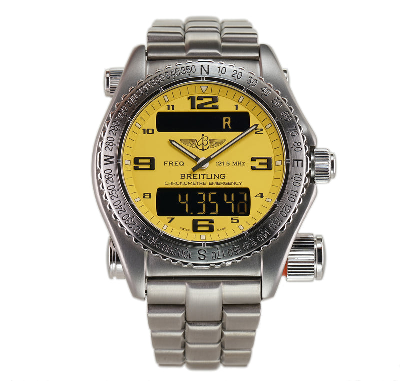 43mm Titanium Yellow Dial Box and Papers 2010