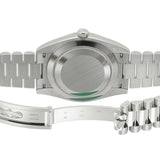 40mm 18k White Gold President Slate Index Dial