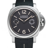8 Days Brevettato Steel 44mm Black Dial On Rubber B 2014