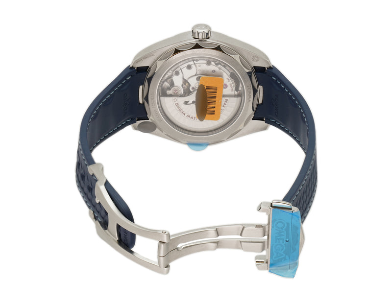 43mm Aqua Terra 150m Co-Axial Master Chronometer GMT Worldtimer Blue Dial