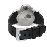 8 Days Brevettato Steel 44mm Black Dial On Rubber B 2014