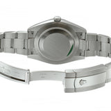 41mm Steel White Roman Dial 18k Fluted Bezel Oyster Bracelet