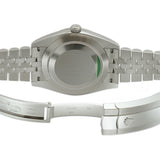 41mm Steel Rhodium Index Dial 18k Fluted Bezel Jubilee Bracelet