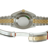41mm Steel & Yellow Gold Silver Index Dial Jubilee Bracelet