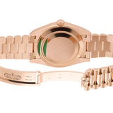 40mm 18K Everose Gold President Eisenkiesel Diamond Dial