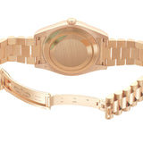 41mm 18k Everose Gold President Rose Roman Dial Full Set 2015