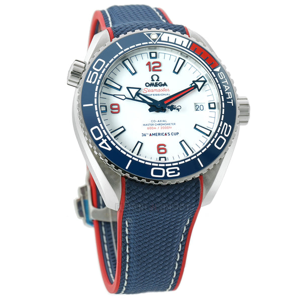Planet Ocean 600m 36th America's Cup Edition Steel 44mm White Dial