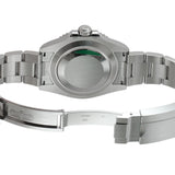 41mm Date  Stainless Steel Black Dial With RubberB