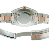 41mm Steel & Everose Gold Fluted Bezel Sundust Index Dial Oyster