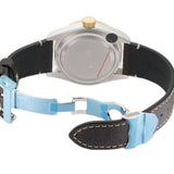 GMT S&G Rootbeer Steel and Yellow Gold 41mm Black Dial on Leather