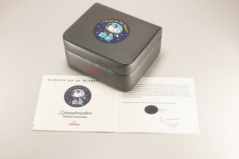 Apollo XII Snoopy Award Limited Edition Moonwatch Full Set