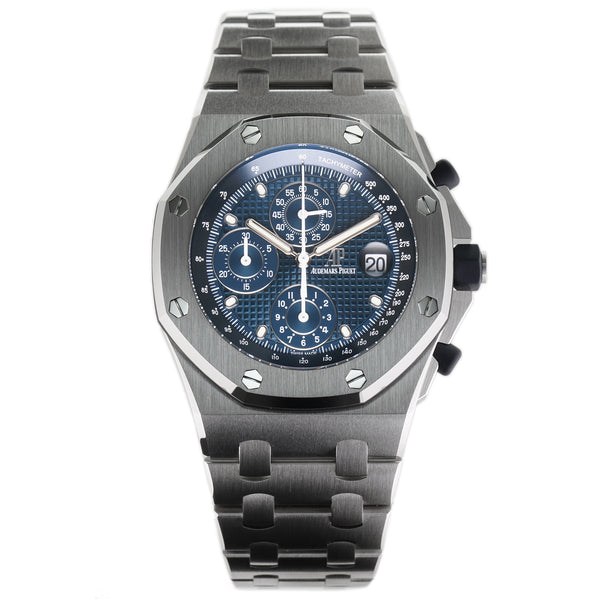 25th Anniversary "The Beast" Chronograph Steel Blue Dial 42mm
