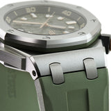 Diver Stainless Steel 42mm Khaki Green Dial